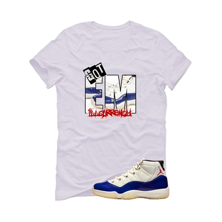 Air Jordan 11 Rare Air Matching T-Shirt, Sweatshirts & Hoodies White T-Shirt (GOT EM)| illcurrency