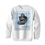 Nike Dunk Low Premium “Topography University Blue” White T-Shirt (MONEY MATTERS)