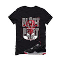 Air Jordan 4 Bred Matching T-Shirt RETRO KING