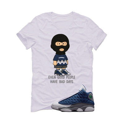 Air Jordan 13 Flint White T-Shirt (Bad Days)| illcurrency