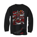 Air Jordan 12 Bloodline Matching T-Shirt, Sweatshirts, & Hoodies Black T-Shirt (85 Rookie)