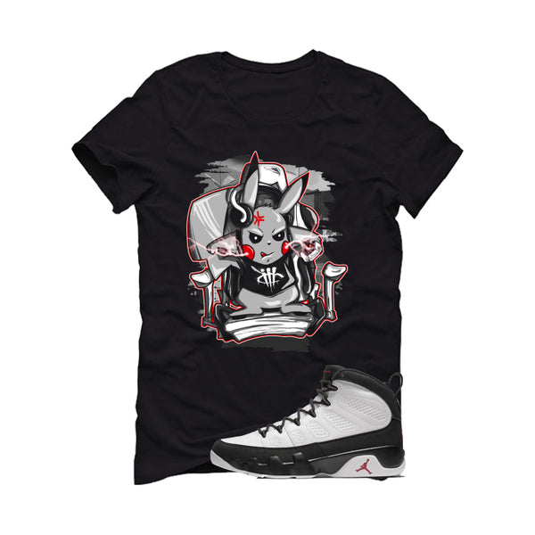 Air Jordan 9 OG Space Jam Matching T-Shirt Black T-Shirt (Mad Gamer)| illcurrency