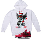 Air Jordan 4 Toro Bravo Matching T-Shirt, Sweatshirts, & Hoodies White T-Shirt (Graffiti Angel)| illcurrency
