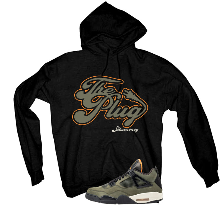 Undefeated x Air Jordan 4 Black T-Shirt (The Plug)| illcurrency