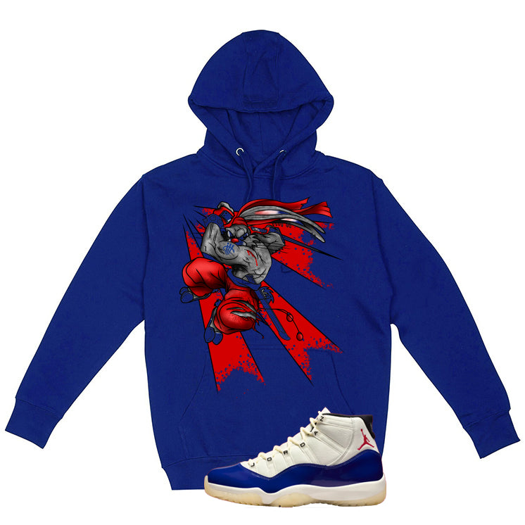 Air Jordan 11 Rare Air Matching T-Shirt, Sweatshirts & Hoodies Royal Blue T-Shirt (Bugs)| illcurrency
