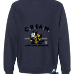 Air Jordan 13 Flint Navy Blue T-Shirt (Cream)| illcurrency