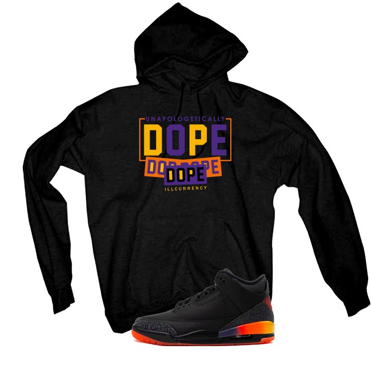 J Balvin x Air Jordan 3 Rio Black T-Shirt (DOPE)