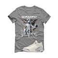 Air Jordan 3 WMNS Sail Grey T-Shirt (Money Moves)| illcurrency