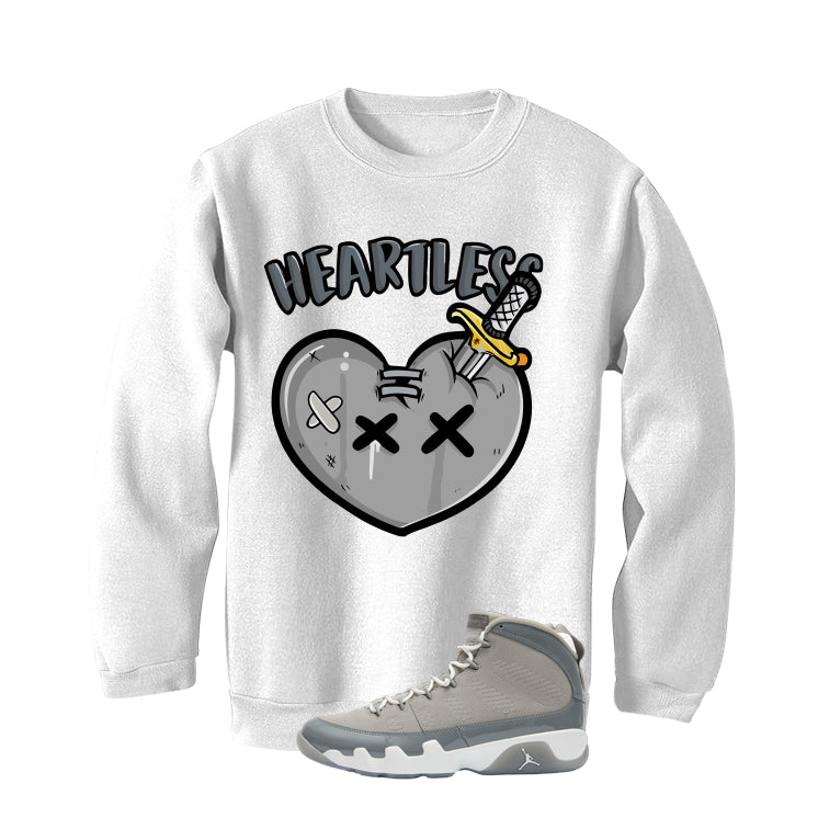 Air Jordan 9 Cool Grey White T-Shirt (Heartless)| illcurrency