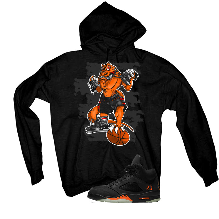 Air Jordan 5 Halloween Matching T-Shirt Insane Raptor