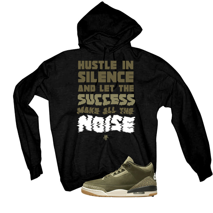 Air Jordan 3 Family Affair Matching T-Shirt, Sweatshirts & Hoodies Black T-Shirt (Noise)| illcurrency