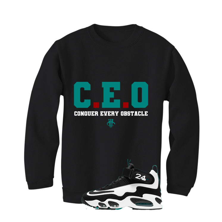 Nike Air Griffey Max 1 Freshwater Matching T-Shirt, Sweatshirts, & Hoodies Black T-Shirt (Ceo)| illcurrency