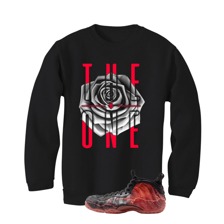 Stranger Things x Nike Air Foamposite One Matching T-Shirt, Sweatshirts & Hoodies Black T-Shirt (The One)| illcurrency