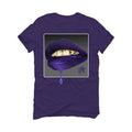 Air Jordan 12 Field Purple - Purple T-Shirt (lipstick)