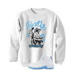 Air Jordan 12 Melo White T-Shirt (Hustle More)| illcurrency