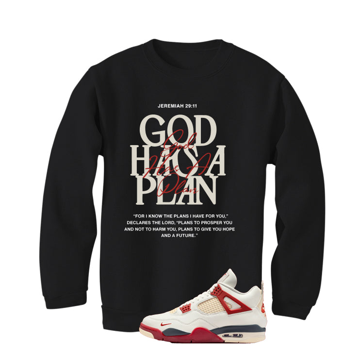 Nigel Sylvester x Air Jordan 4 Brick After Brick Matching T-Shirt, Sweatshirts, & Hoodies Black T-Shirt (God Has A Plan)| illcurrency