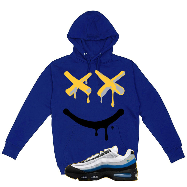 Nike Air Max 95 Big Bubble Wolverine Matching T-Shirt, Sweatshirts, & Hoodies Royal Blue T-Shirt (Happy Drip)| illcurrency