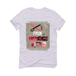 Air Jordan 7 White Infrared - White T-Shirt (Cut from a different cloth)