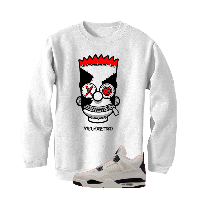 Air Jordan 4 Flight Club Matching T-Shirt, Sweatshirts & Hoodies White T-Shirt (Misunderstood)| illcurrency