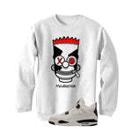 Air Jordan 4 Flight Club Matching T-Shirt, Sweatshirts & Hoodies White T-Shirt (Misunderstood)| illcurrency