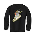 Air Jordan 1 High OG Craft “Celadon”  Black T-Shirt (SPLASH)