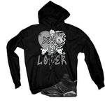 Air Jordan 6 Cap and Gown Matching T-Shirt, Sweatshirts & Hoodies Black T-Shirt (Lover)| illcurrency