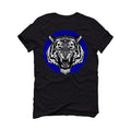 Air Jordan 1 Royal Reimagined Black T-Shirt (ANGRY TIGER)