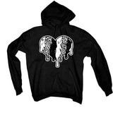 Matching hoodie, same design