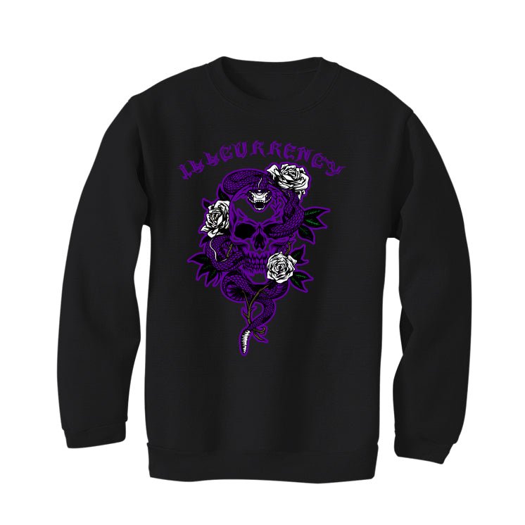 Nike Air Max CB 94 OG Pure Purple - Black T-Shirt (Snake skeleton rose)