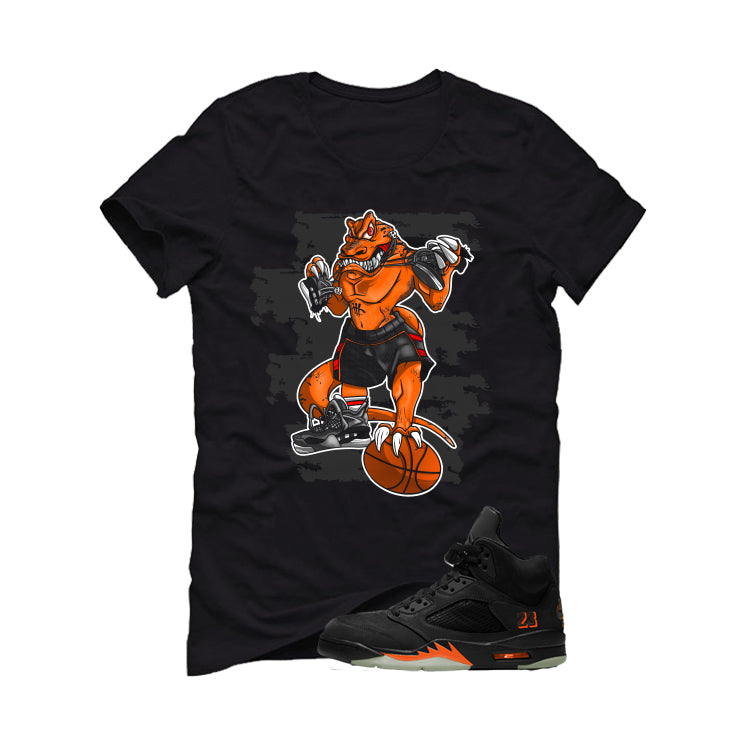 Air Jordan 5 Halloween Matching T-Shirt Insane Raptor