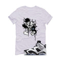 Air Jordan 6 Oreo Matching T-Shirt White T-Shirt (Iron Bull)| illcurrency