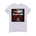 Air Jordan 4 "Red Cement" White T-Shirt (ENOUGH OF MR GOOD GUY)