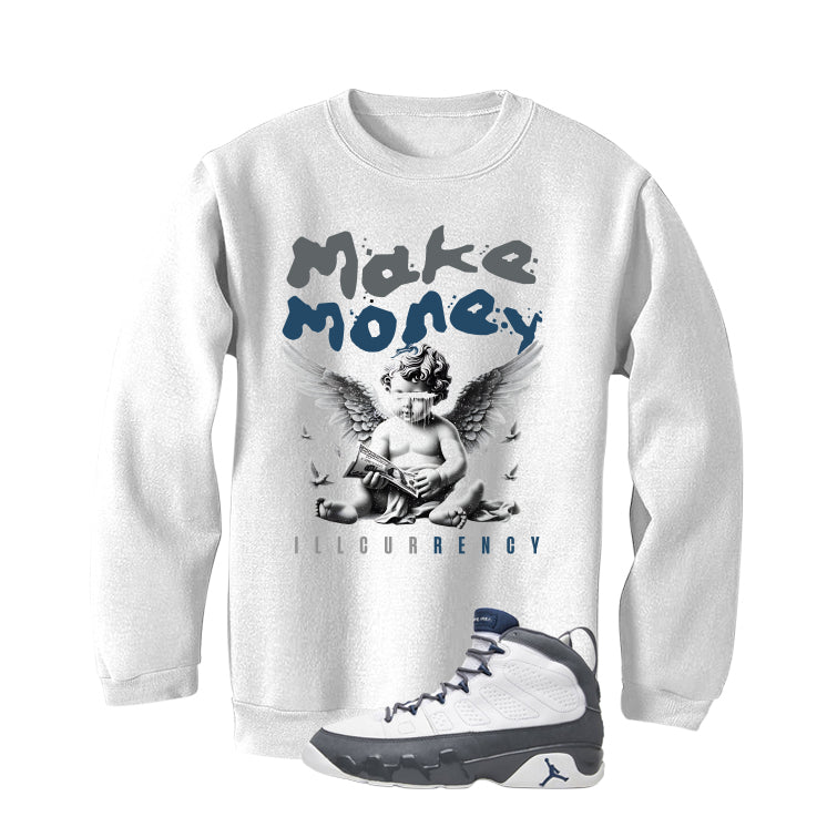 Air Jordan 9 Flint Grey Matching T-Shirt, Sweatshirts & Hoodies White T-Shirt (Make Money)| illcurrency