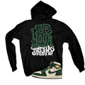 Air Jordan 1 High OG WMNS Fir Matching T-Shirt, Sweatshirts & Hoodies Black T-Shirt (Live Your Dreams)