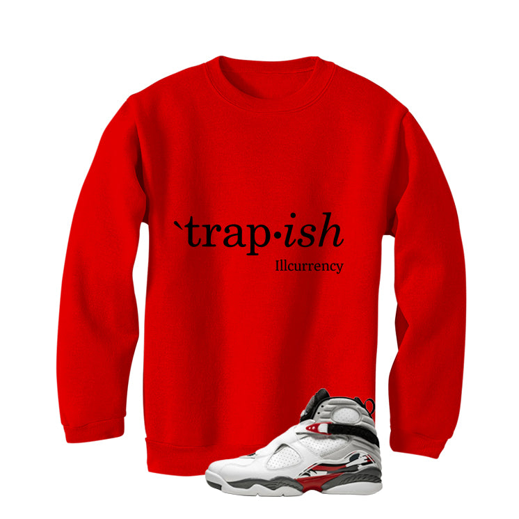 Air Jordan 8 Bugs Bunny Matching T-Shirt, Sweatshirts & Hoodies Red T-Shirt (Trapish)| illcurrency