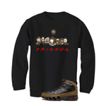 Air Jordan 9 Olive Black T-Shirt (Friends)| illcurrency