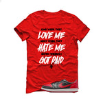Air Jordan 1 Low OG Banned Matching T-Shirt, Sweatshirts & Hoodies Red T-Shirt (Paid)| illcurrency