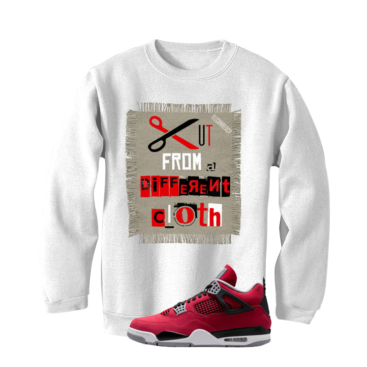 Air Jordan 4 Toro Bravo Matching T-Shirt, Sweatshirts, & Hoodies White T-Shirt (Cut from a different cloth)| illcurrency