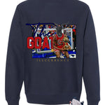 Air Jordan 6 Olympic Navy Blue T-Shirt (GOAT 23)| illcurrency