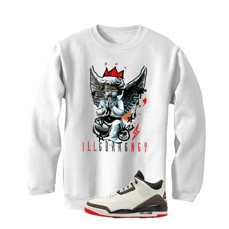 Air Jordan 3 OG World’s Best Dad Matching T-Shirt, Sweatshirts, & Hoodies White T-Shirt (Graffiti Angel)| illcurrency