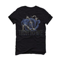 Air Jordan 5 “Georgetown” | illcurrency Black T-Shirt (TRUST NO ONE)
