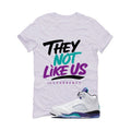 Air Jordan 5 OG Grape White T-Shirt (They not like us)| illcurrency
