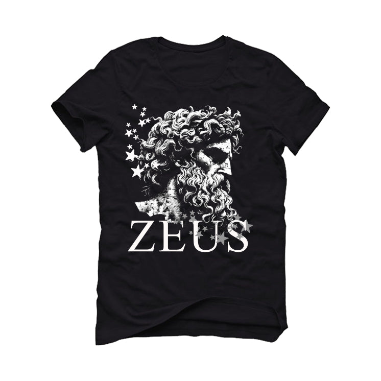 Air Jordan 4 Black Cat Matching T-Shirt, Sweatshirts & Hoodies Black T-Shirt (Zeus)| illcurrency