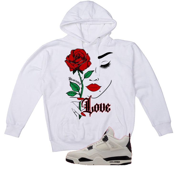 Air Jordan 4 Flight Club Matching T-Shirt, Sweatshirts & Hoodies White T-Shirt (Love)| illcurrency