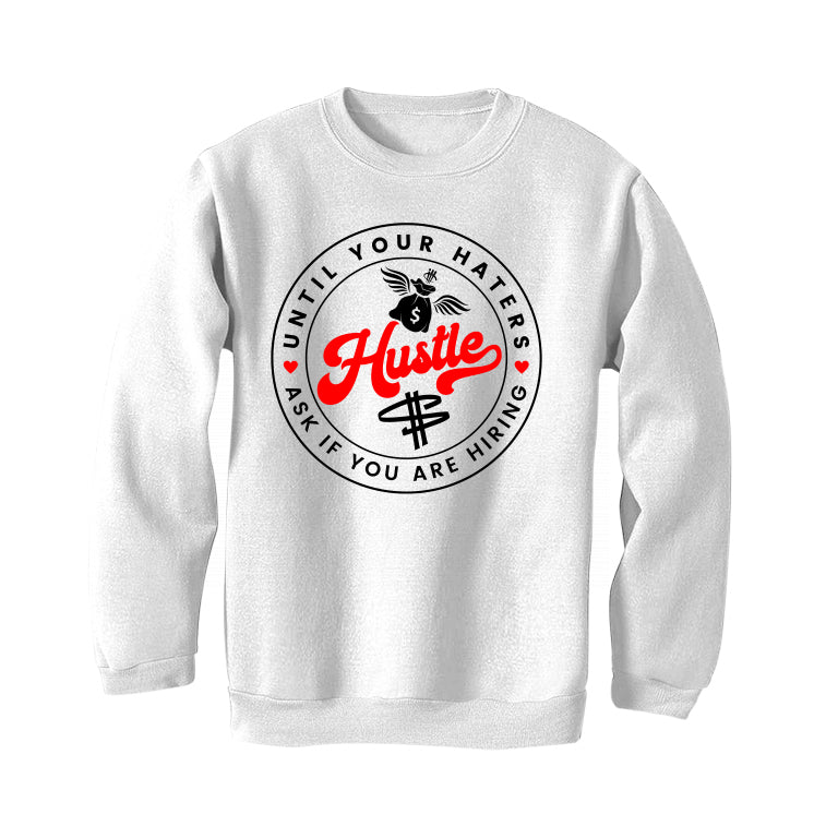 Air Jordan 2 Retro “White Fire Red Black Cement” | illcurrency White T-Shirt (Haters Catch Up)