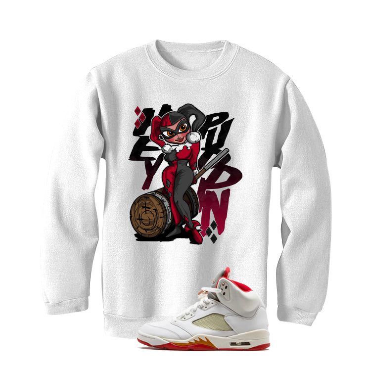 Air Jordan 5 Sunset Matching T-Shirt White T-Shirt (Hey Puddin!!)| illcurrency
