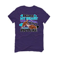 Air Jordan 6 Retro Aqua Purple T-Shirt (I GAVE HIM MY HEART)
