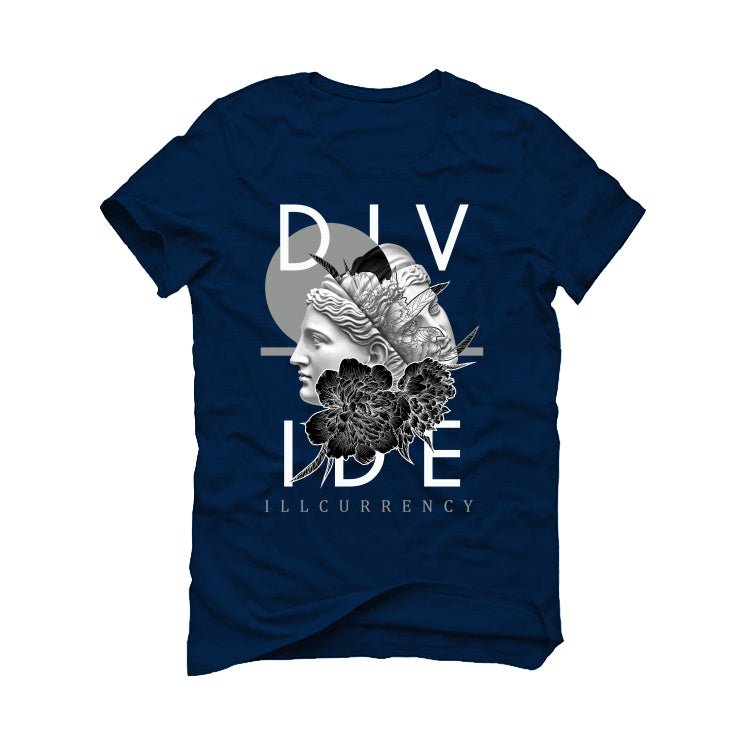Air Jordan 5 “Georgetown” | illcurrency Navy Blue T-Shirt (Divide)