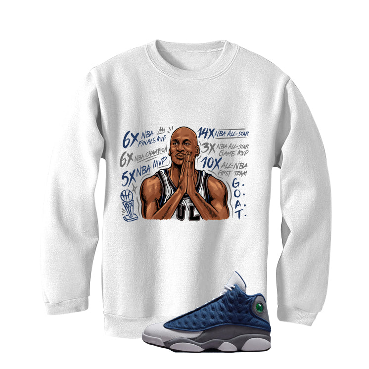 Air Jordan 13 Flint White T-Shirt (6x)| illcurrency