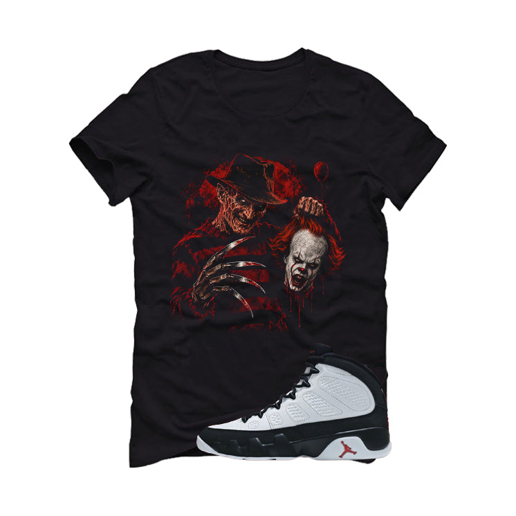 Air Jordan 9 OG Space Jam Matching T-Shirt freddy and it